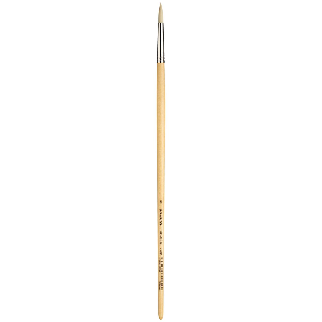 da Vinci TOP ACRYL Series 7782 Synthetic Round Brush